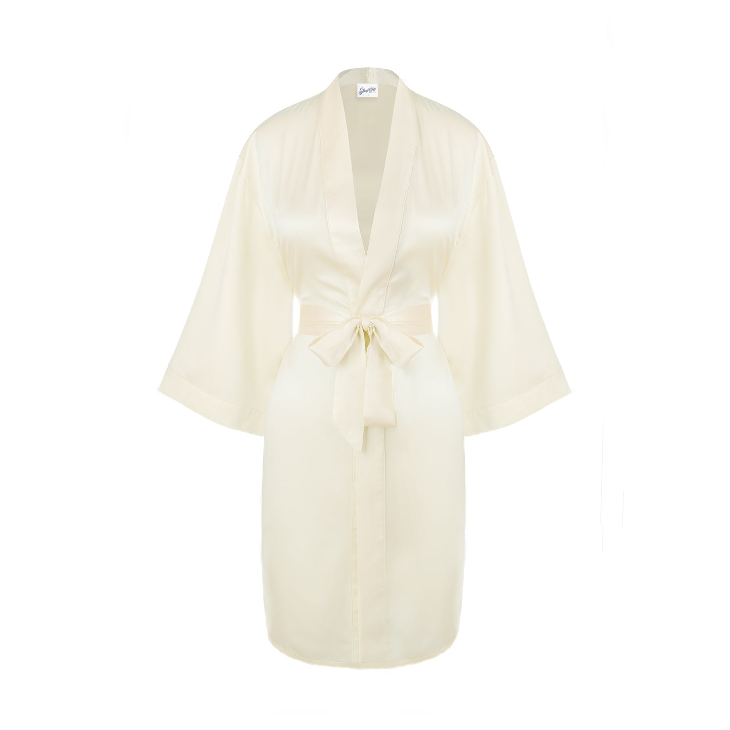 Classic Satin Robe - Champagne