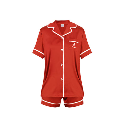Red-Hot Red Pyjama Set