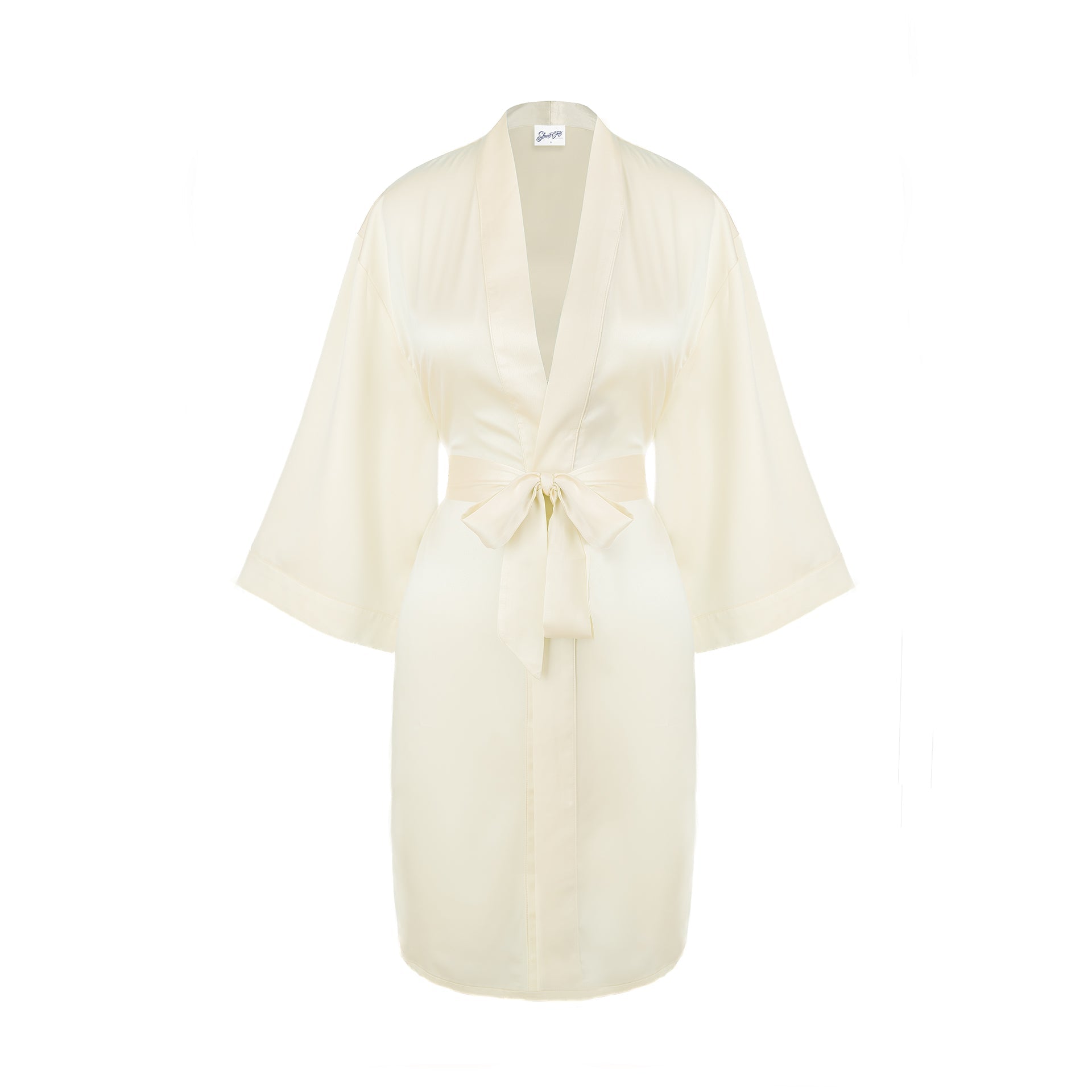 Classic Satin Robe - Champagne - Sleeping Booty