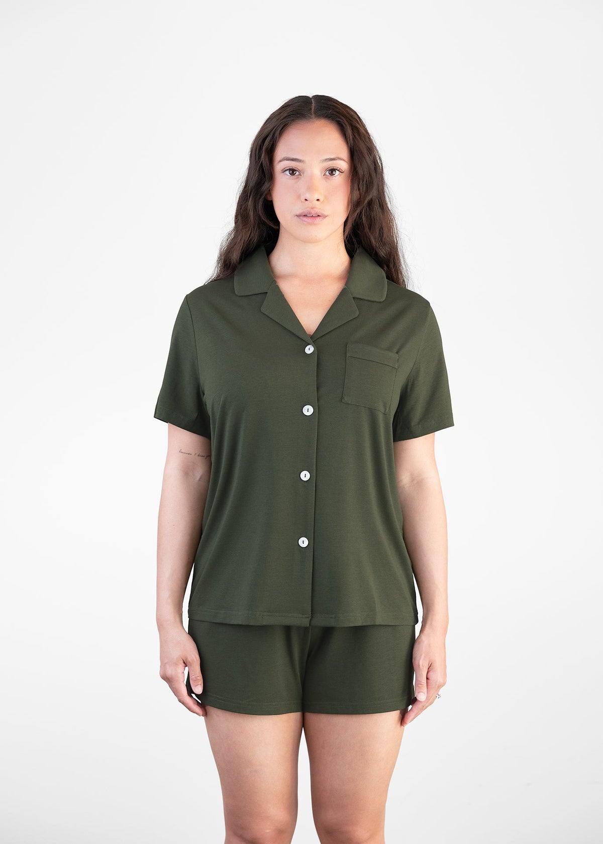 Comfort PJ Set - Earth Green - Sleeping Booty