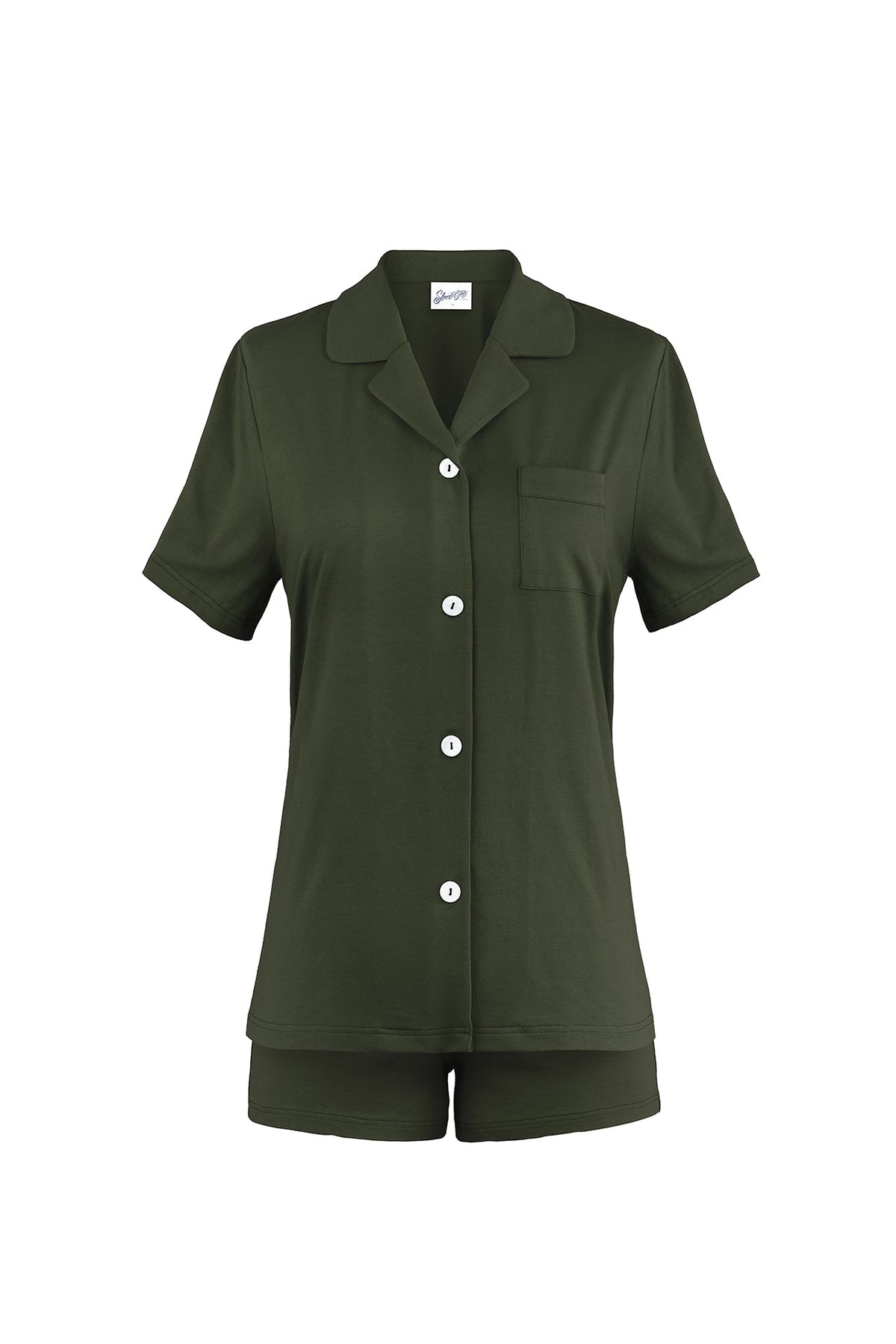 Comfort PJ Set - Earth Green - Sleeping Booty