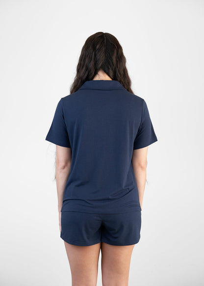 Comfort PJ Set - Midnight Blue - Sleeping Booty