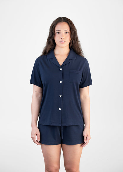 Comfort PJ Set - Midnight Blue - Sleeping Booty