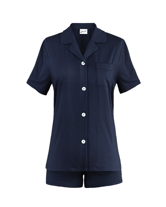 Comfort PJ Set - Midnight Blue - Sleeping Booty