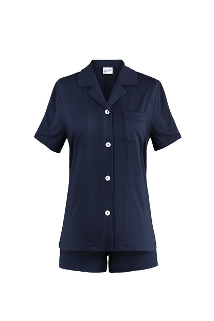 Comfort PJ Set - Midnight Blue - Sleeping Booty