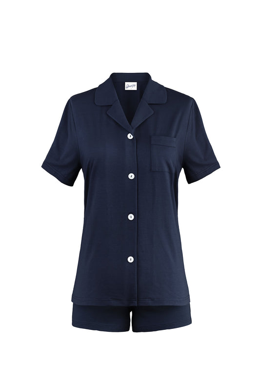Comfort PJ Set - Midnight Blue - Sleeping Booty