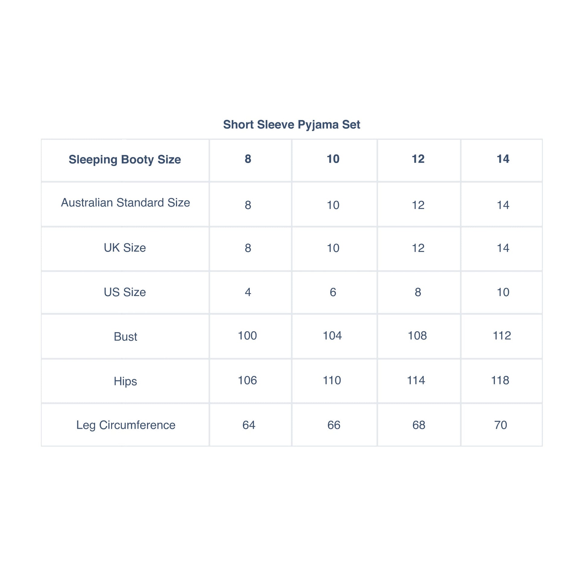 Indigo Pyjama Set - Sleeping Booty