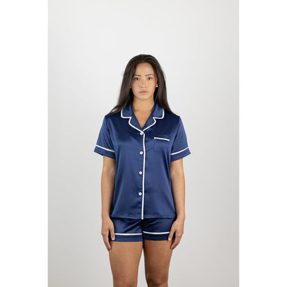Navy Pyjama Set - Sleeping Booty