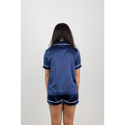 Navy Pyjama Set - Sleeping Booty